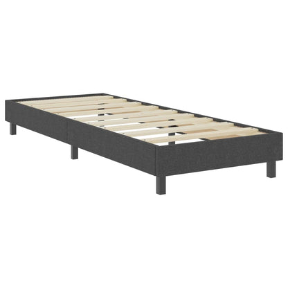 Boxspringframe Stof Grijs 100 x 200 cm 24.5 cm