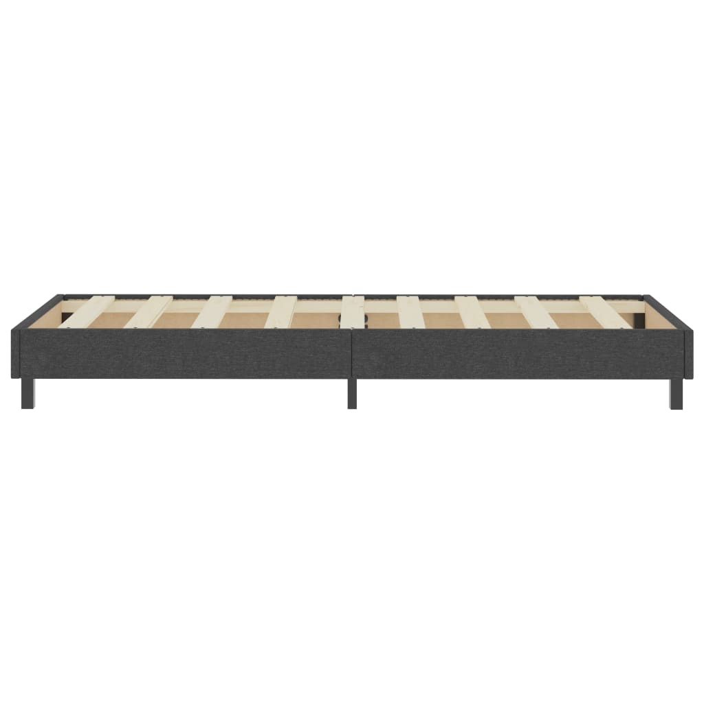 Boxspringframe Stof Grijs 100 x 200 cm 24.5 cm