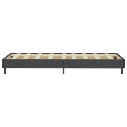 Boxspringframe Stof Grijs 100 x 200 cm 24.5 cm