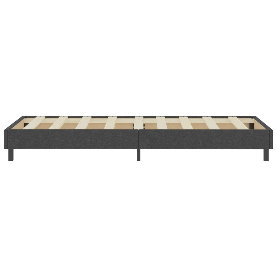 Boxspringframe Stof Grijs 100 x 200 cm 24.5 cm
