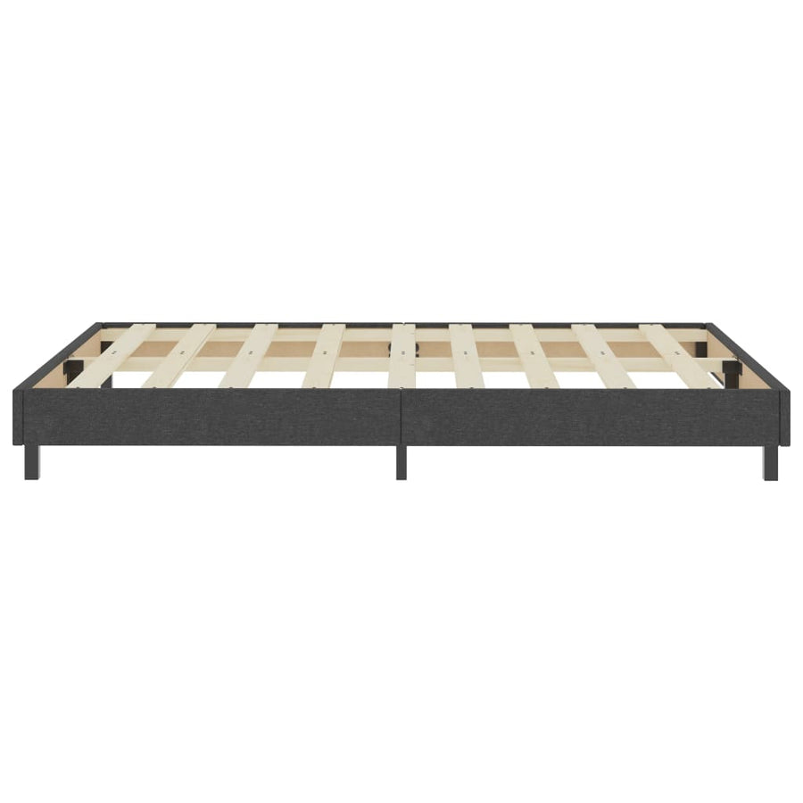 Boxspringframe Stof Grijs 140 x 200 cm 24.5 cm