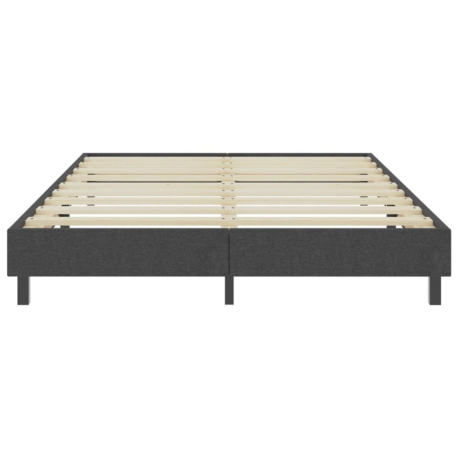 Boxspringframe Stof Grijs 160 x 200 cm 24.5 cm