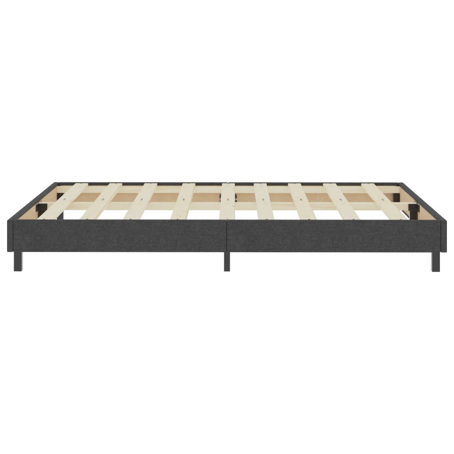 Boxspringframe Stof Grijs 160 x 200 cm 24.5 cm
