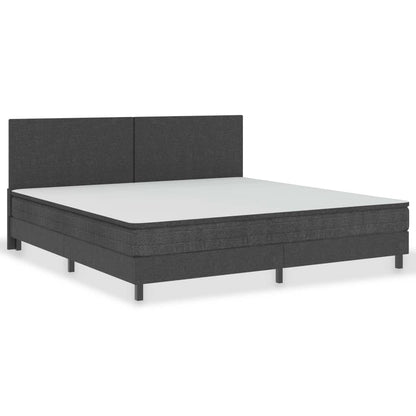 Boxspringframe Stof Grijs 200 x 200 cm