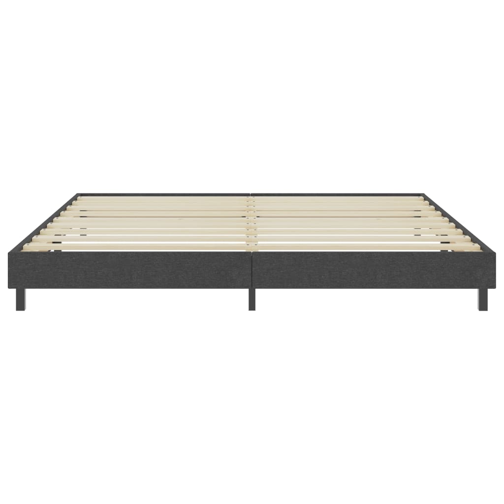 Boxspringframe Stof Grijs 200 x 200 cm
