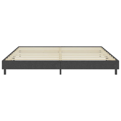 Boxspringframe Stof Grijs 200 x 200 cm