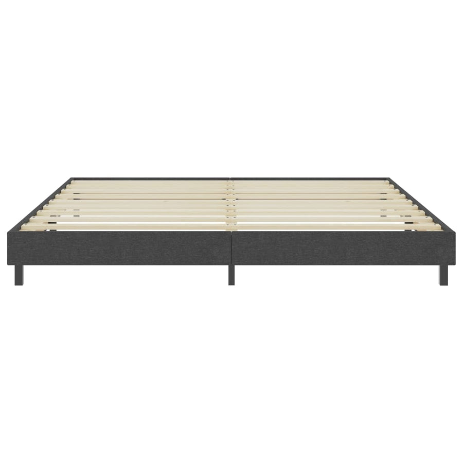 Boxspringframe Stof Grijs 200 x 200 cm