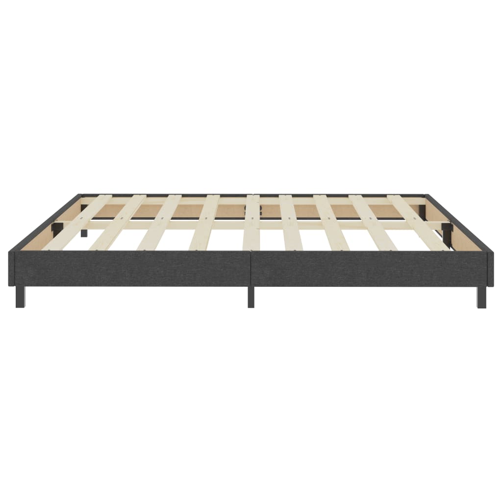 Boxspringframe Stof Grijs 200 x 200 cm