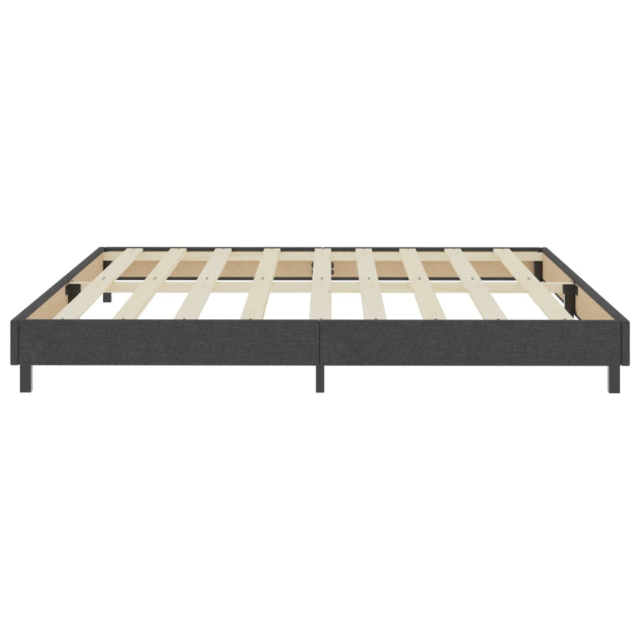Boxspringframe Stof Grijs 200 x 200 cm