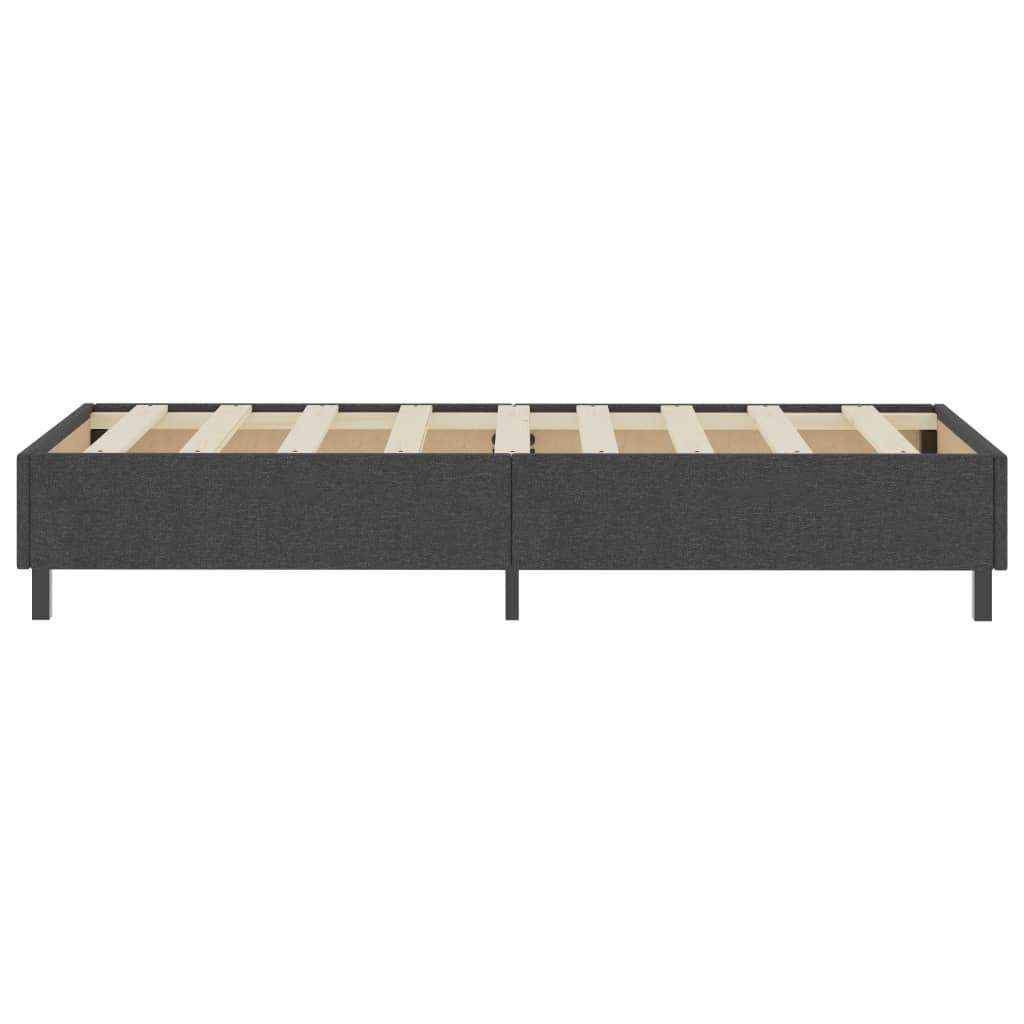 Boxspringframe Stof Grijs 80 x 200 cm 35.5 cm