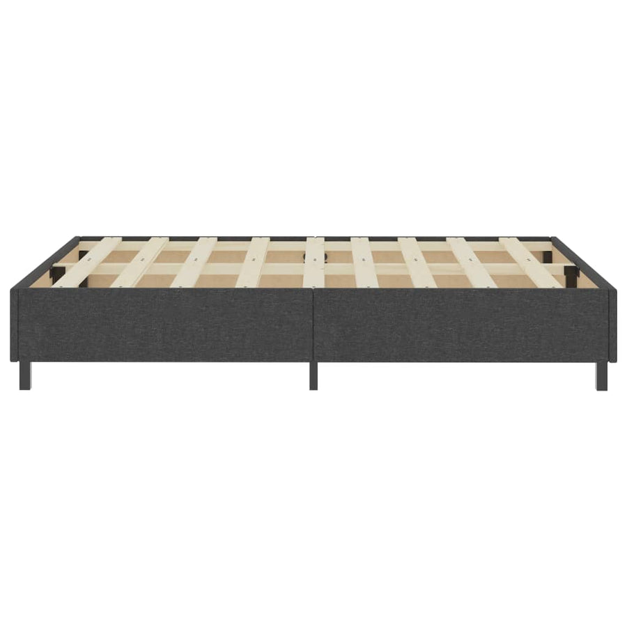 Boxspringframe Stof Grijs 140 x 200 cm 35.5 cm