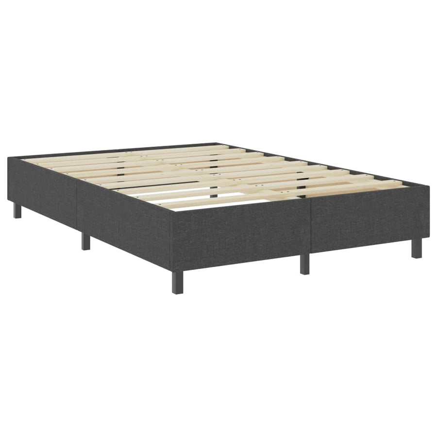 Boxspringframe Stof Grijs 160 x 200 cm 35.5 cm