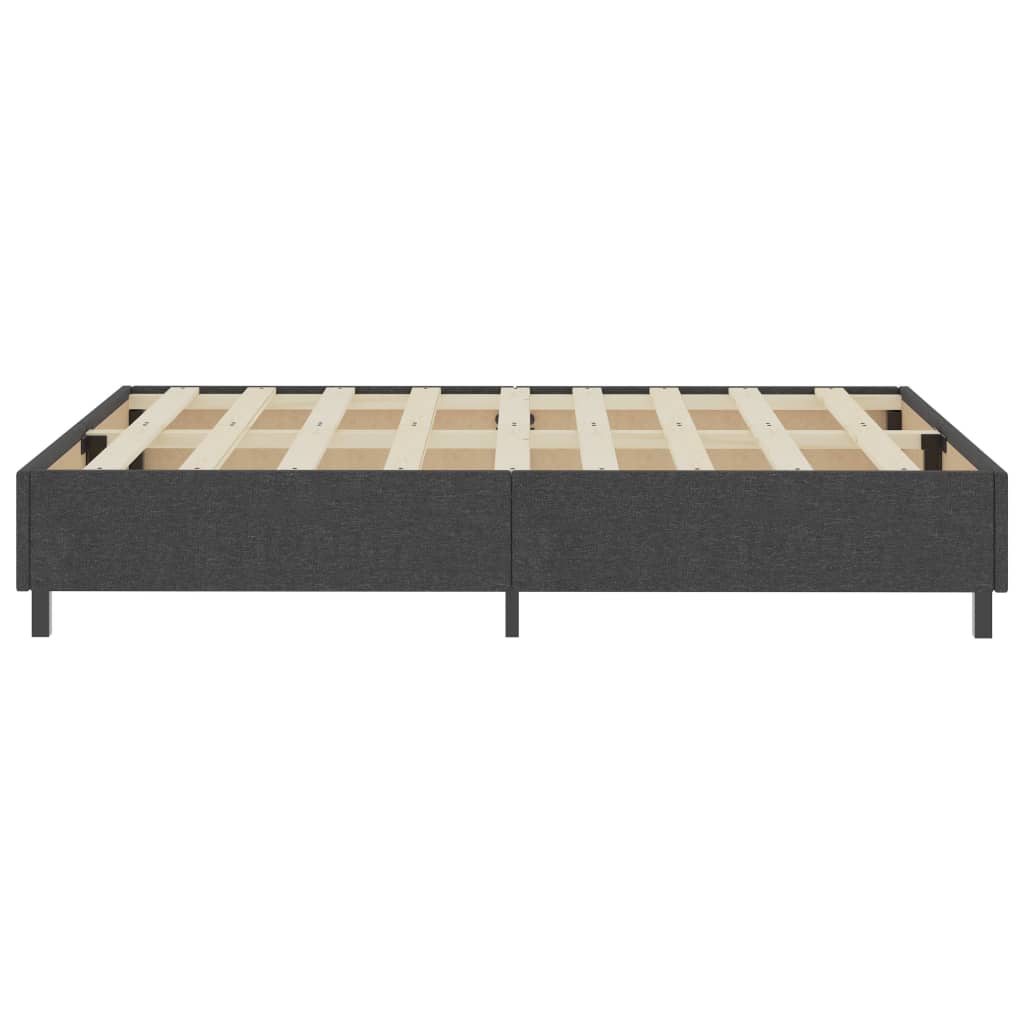 Boxspringframe Stof Grijs 160 x 200 cm 35.5 cm