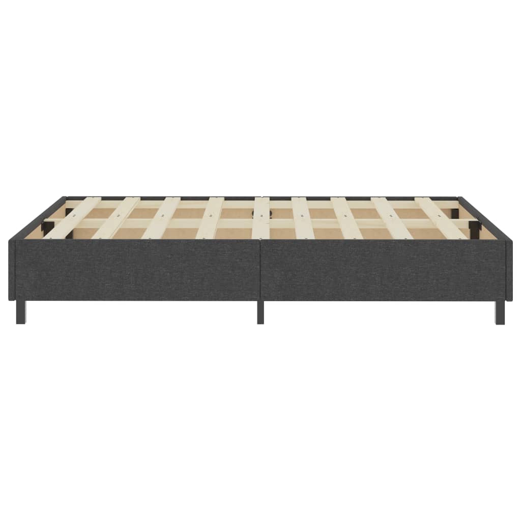 Boxspringframe stof grijs 180x200 cm