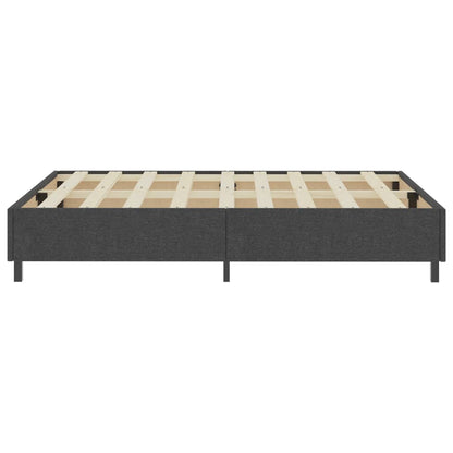 Boxspringframe stof grijs 180x200 cm
