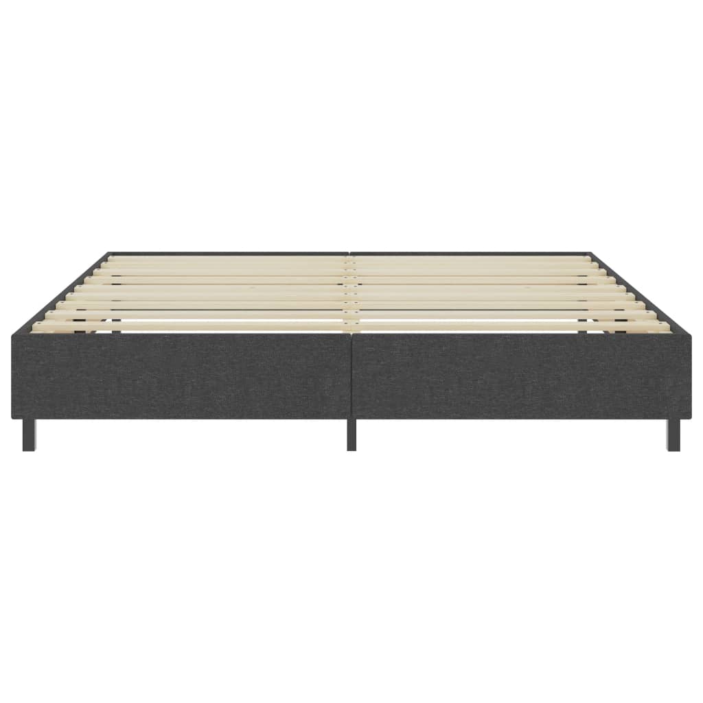 Boxspringframe Stof Grijs 200 x 200 cm 35.5 cm