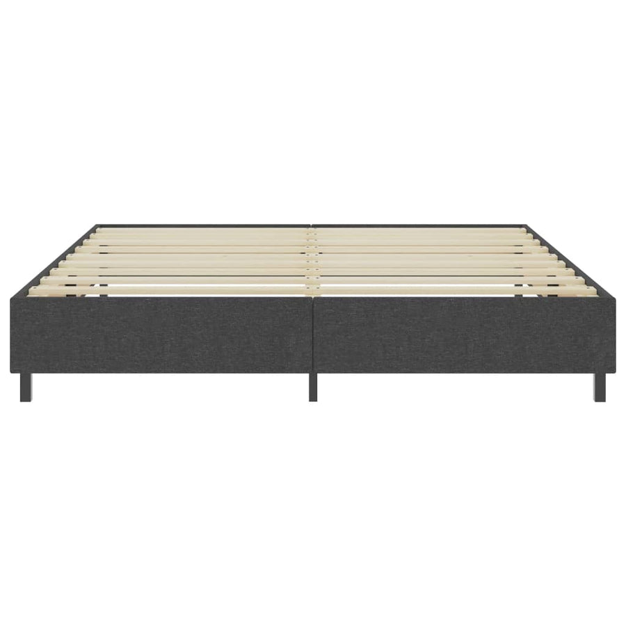 Boxspringframe Stof Grijs 200 x 200 cm 35.5 cm