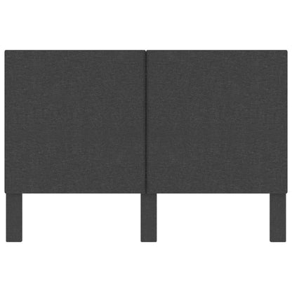 Hoofdbord Stof Donkergrijs 180 x 200 cm Effen ontwerp
