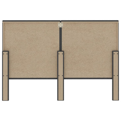Hoofdbord Getuft Stof Donkergrijs 140 x 200 cm Getuft ontwerp