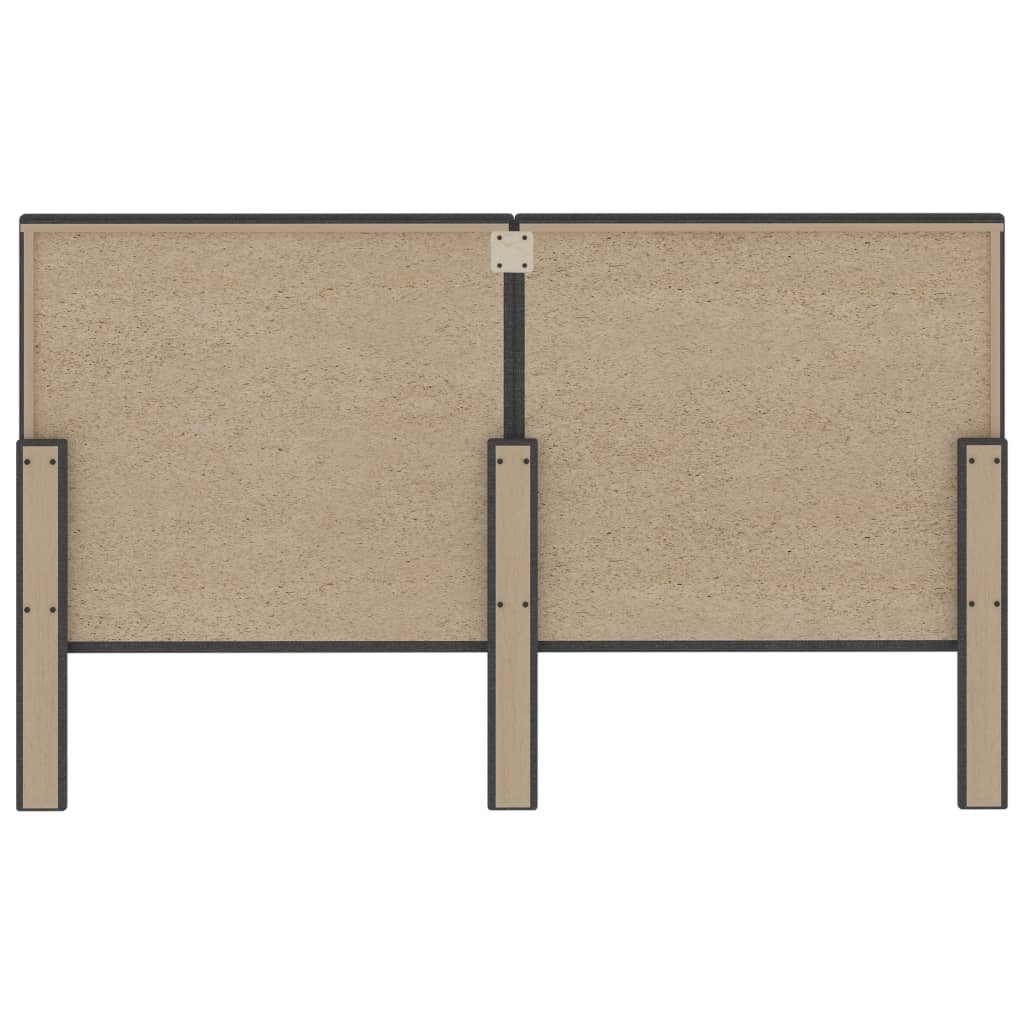 Hoofdbord Getuft Stof Donkergrijs 160 x 200 cm Getuft ontwerp