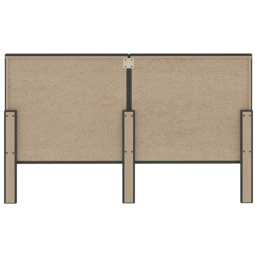 Hoofdbord Getuft Stof Donkergrijs 160 x 200 cm Getuft ontwerp
