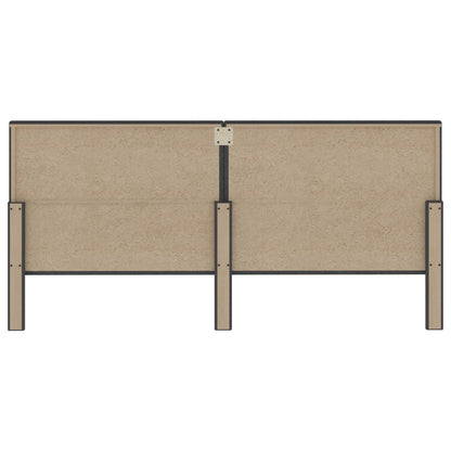 Hoofdbord Getuft Stof Donkergrijs 200 x 200 cm Getuft ontwerp