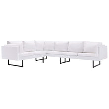 Hoekbank Kunstleer Wit