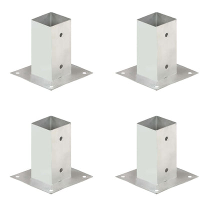 Paalankers 4 St 71 Mm Gegalvaniseerd Metaal