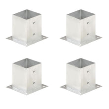 Paalankers 4 st 121 mm gegalvaniseerd metaal