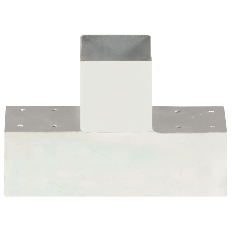 Paalverbinding Gegalvaniseerd Metaal 1 91 x 91 mm T-vorm