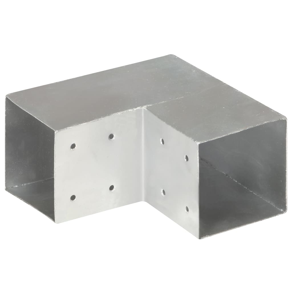 Paalverbinding Gegalvaniseerd Metaal 1 101 x 101 mm L-vorm