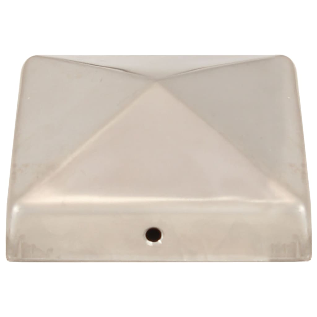 Paalkappen Piramide 81 x 81 mm Roestvrij staal