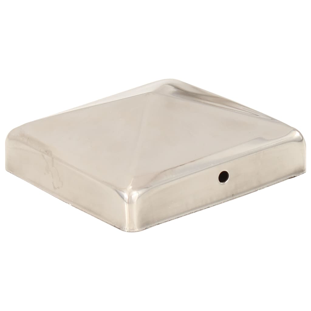 Paalkappen Piramide 91 x 91 mm Roestvrij staal