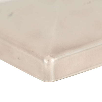 Paalkappen Piramide 101X101 Mm 101 x 101 cm Roestvrij staal