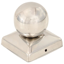 Paalkappen 6 St Bol 71X71 Mm Roestvrij Staal 71 x 71 mm