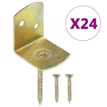 Hekpaneelbeugels L-Vorm Gegalvaniseerd Metaal 24