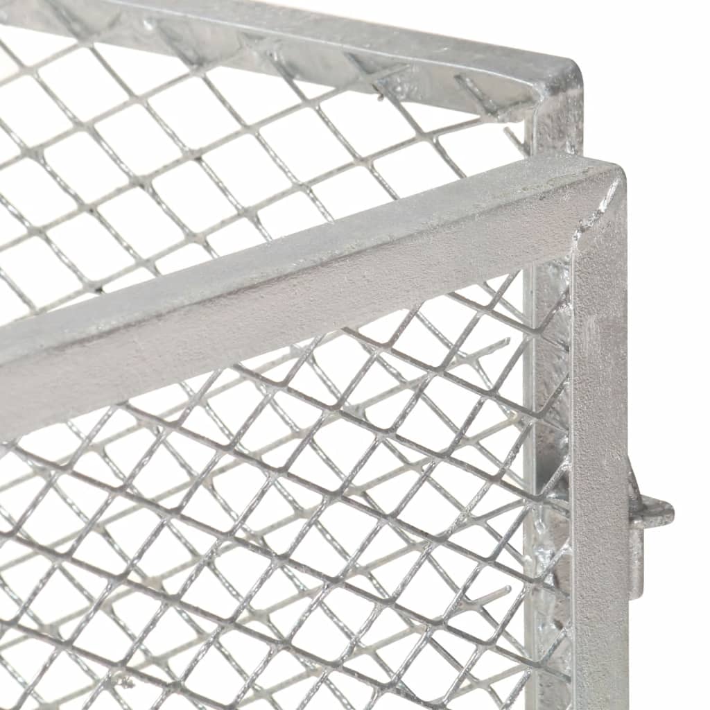 Compostbak 100X100X77 Cm Gegalvaniseerd Staal 100 x 100 x 77 cm