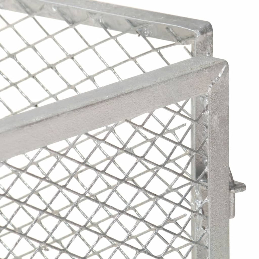 Compostbak 100X100X77 Cm Gegalvaniseerd Staal 100 x 100 x 77 cm
