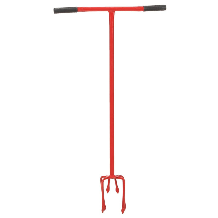 Tuinklauw Staal Rood