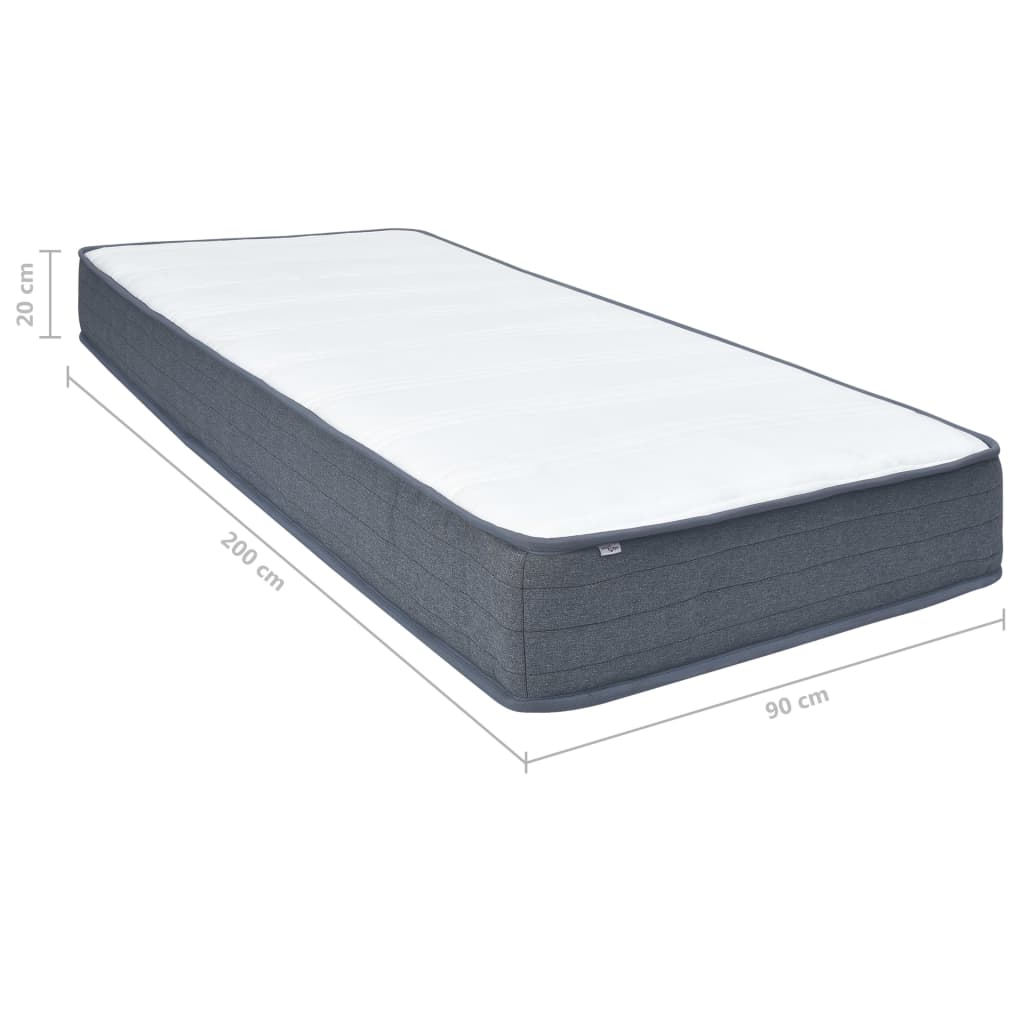 Boxspringmatras 200X90X20 Cm 90 x 200 cm