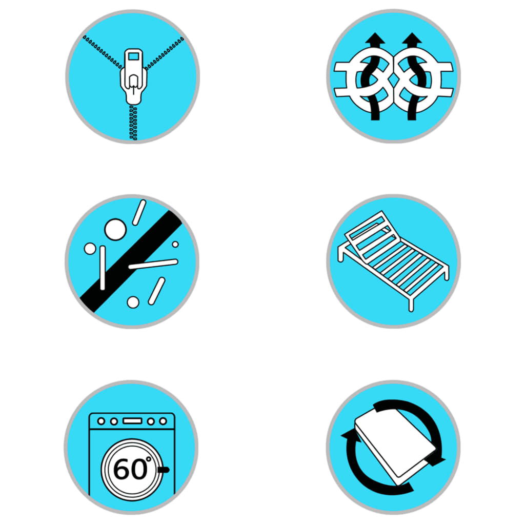 Boxspringtopmatras 200X80X5 Cm 180 x 200 cm