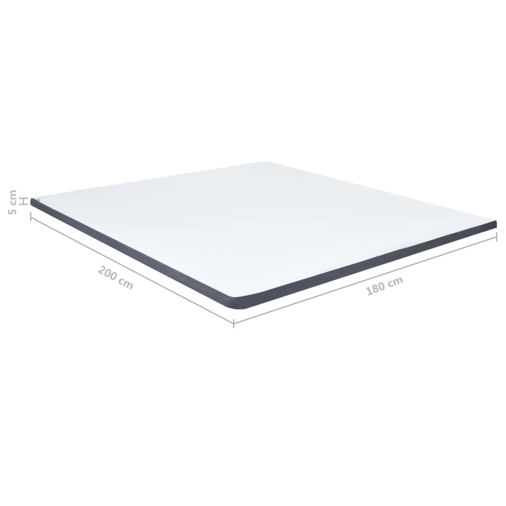 Boxspringtopmatras 200X80X5 Cm 180 x 200 cm