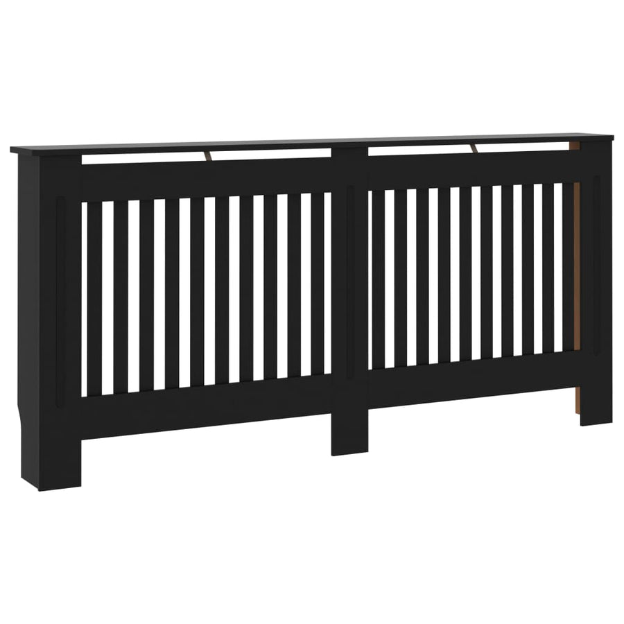 Radiatorombouw 72X9X8,5 Cm Mdf 1 172 x 19 x 81.5 cm Zwart