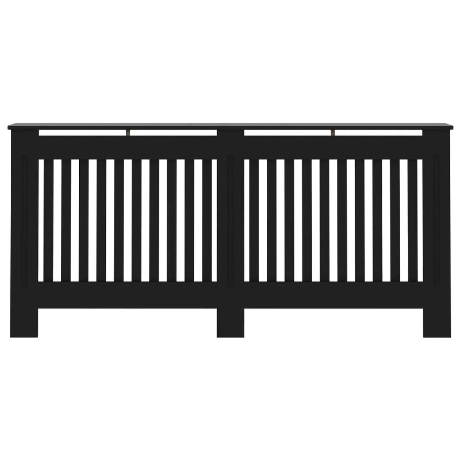 Radiatorombouw 72X9X8,5 Cm Mdf 1 172 x 19 x 81.5 cm Zwart