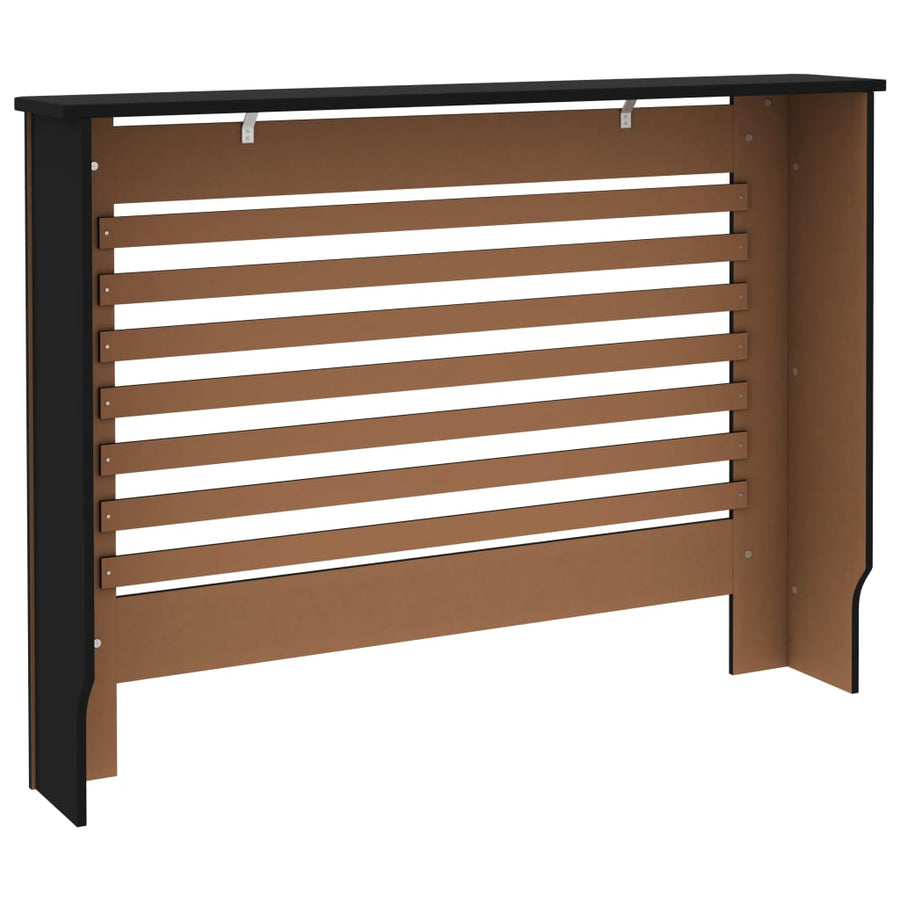 Radiatorombouw 2X9X8,5 Cm Mdf 1 112 x 19 x 81.5 cm Zwart