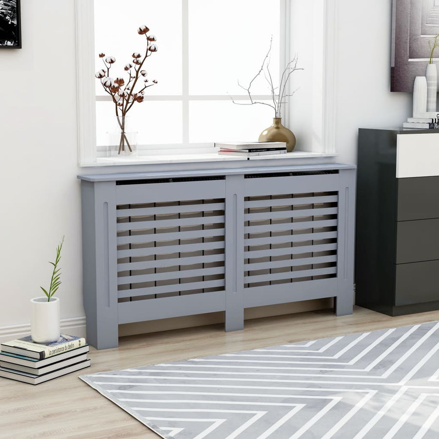 Radiatorombouw 52X9X8,5 Cm Mdf 1 152 x 19 x 81.5 cm Antraciet