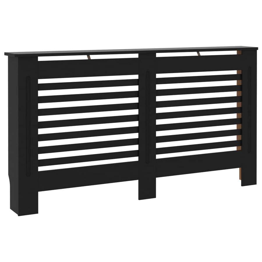 Radiatorombouw 52X9X8,5 Cm Mdf 1 152 x 19 x 81.5 cm Zwart