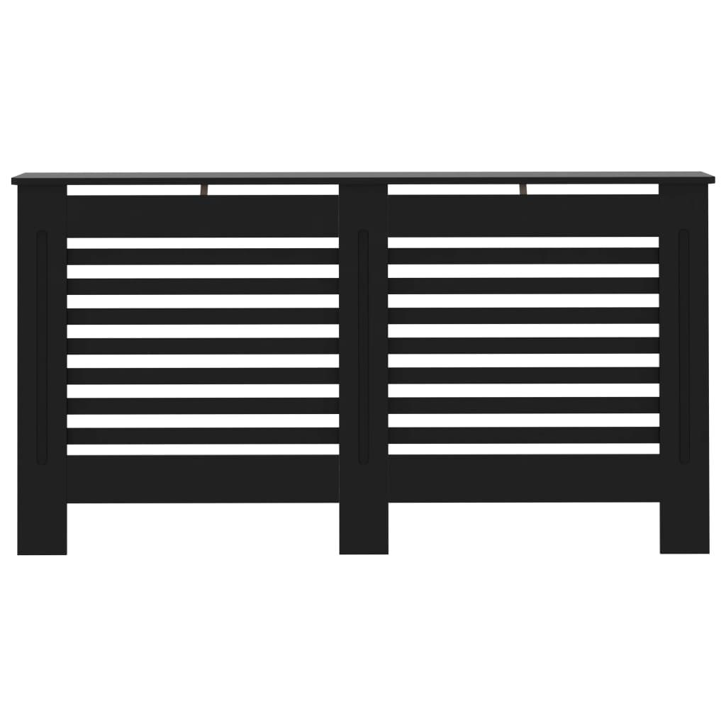 Radiatorombouw 52X9X8,5 Cm Mdf 1 152 x 19 x 81.5 cm Zwart