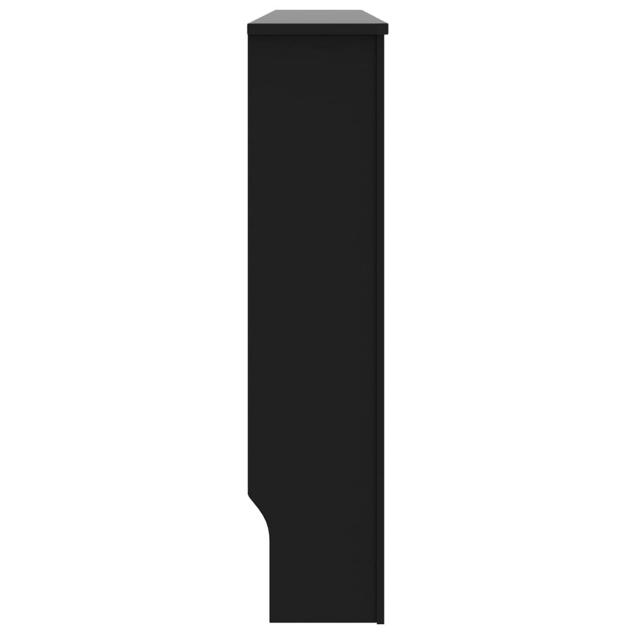 Radiatorombouw 52X9X8,5 Cm Mdf 1 152 x 19 x 81.5 cm Zwart