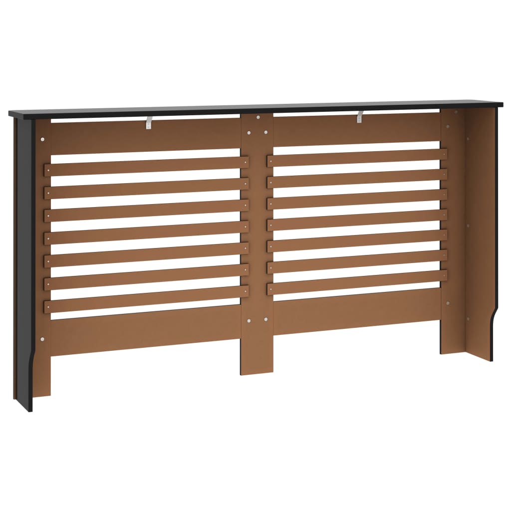 Radiatorombouw 52X9X8,5 Cm Mdf 1 152 x 19 x 81.5 cm Zwart
